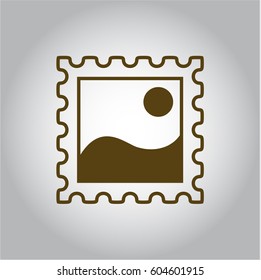 Vector illustration of Picture icon
