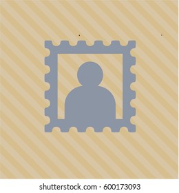 Vector illustration of Picture symbol
