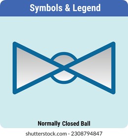 Vector Illustration for PID Symbols Legends