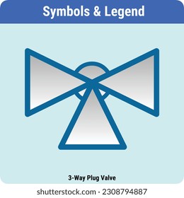 Vector Illustration for PID Symbols Legends