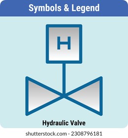 Vector Illustration for PID Symbols Legends