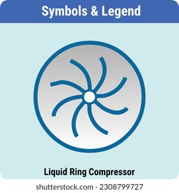 Vector Illustration for PID Symbols Legends