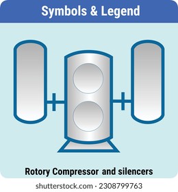 Vector Illustration for PID Symbols Legends