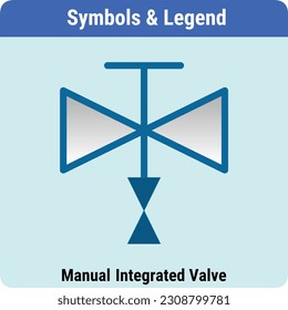 Vector Illustration for PID Symbols Legends