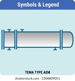 Vector Illustration for PID Symbols Legends