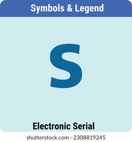 Vector Illustration for PID Symbols Legends