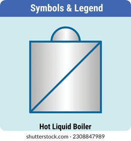 Vector Illustration for PID Symbols Legends