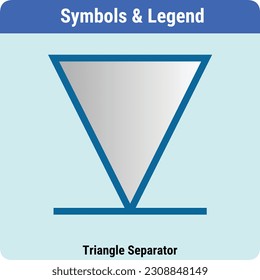 Vektorgrafik für PID-Symbole - Legenden