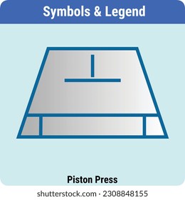 Vector Illustration for PID Symbols Legends