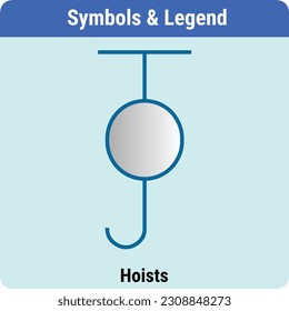 Ilustración vectorial para leyendas de símbolos PID
