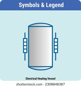 Vector Illustration for PID Symbols Legends