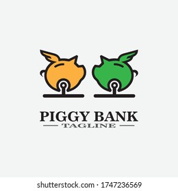 Vector illustration of pig in graphic style, hand drawing illustration.Cartoon pig Design