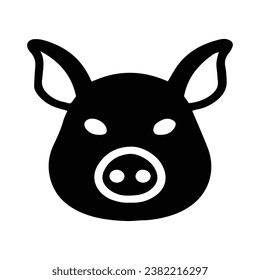 Vector Illustration of Pig Logo
