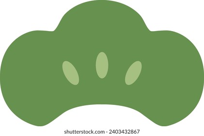 Vector illustration of pine needle image