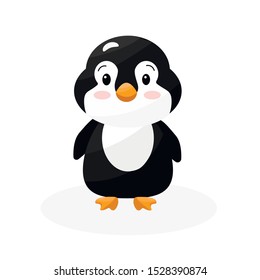 Vector illustration of a pinguin