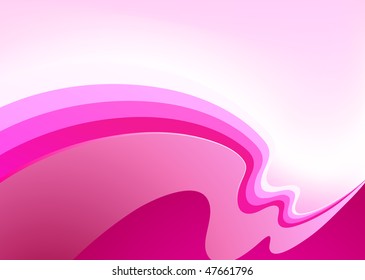 Vector illustration of pink abstract party Background