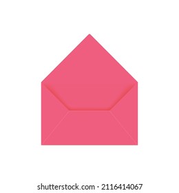 ilustración vectorial sobre fondo blanco aislado. de %PRODUCTNAME. correo romántico. concepto de carta para vacaciones, regalo, correo, invitación