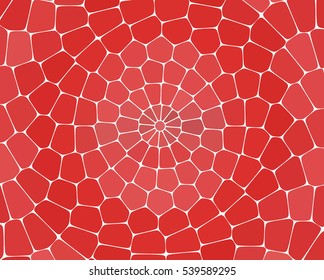 Vector Illustration - Pink Red Abstract Mosaic Stone Background