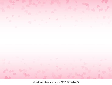 Vector Illustration of pink Valentine's background. Love background.