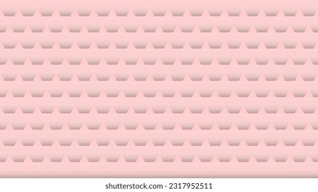 Vector illustration pink wave pattern,Soft gradient pastel waves,Abtract pink shell style
