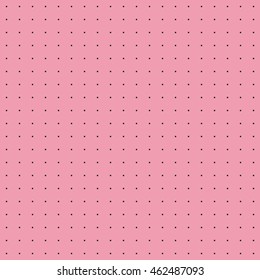 Vector Illustration Of A Pink Workshop Peg Board. Seamless Pattern.
