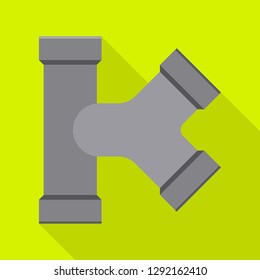 Vector illustration of pipe and tube sign. Set of pipe and pipeline vector icon for stock.