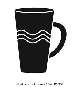Vector illustration of pitcher and jug logo. Web element of pitcher and clay stock symbol for web.