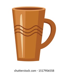 Vector illustration of pitcher and jug sign. Graphic of pitcher and clay vector icon for stock.