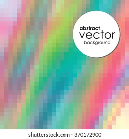 vector illustration / pixel art / hearts collection