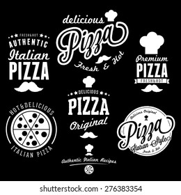 vector illustration Pizza Logo