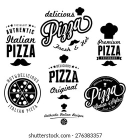 vector illustration Pizza Logo