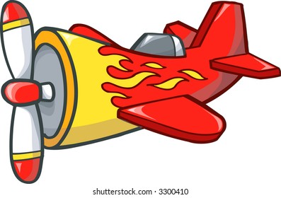 Vector Illustration of plane