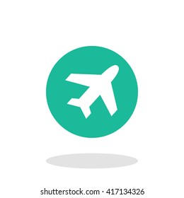 Vector illustration of plane icon