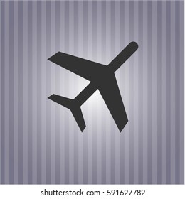 vector illustration of Plane icon
