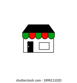 Ilustración vectorial de un planeta para ícono, logotipo u otros fines. Diseño de vector plano simple