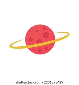 Vector illustration planet rings
