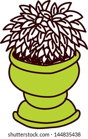 Vektorgrafik einer Pflanze