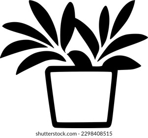 vector illustration of plant icon