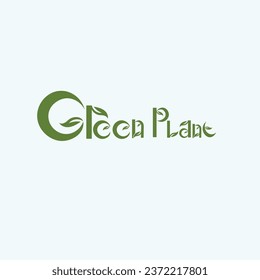 vector illustration of plant logo