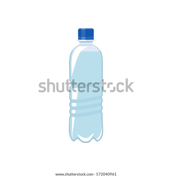 ベクターイラスト ペットボトル入りの水 のベクター画像素材 ロイヤリティフリー 572040961