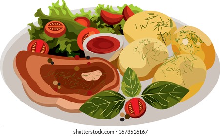 main meal clipart images