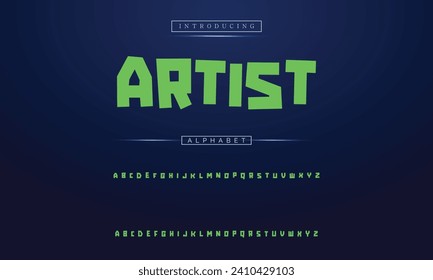 Vector Illustration Playful Handmade Typography. Font For Kids And Games