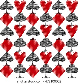Vector illustration
playing cards
games of chance