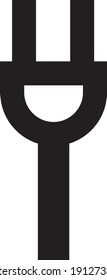 vector illustration of a plug icon
