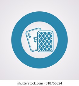 Vector illustration of poker and gambling icon
