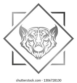 vector illustration of polar bear