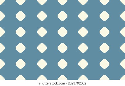 ilustración vectorial polka punto patrón transparente puntos blancos sobre fondo azul claro 
