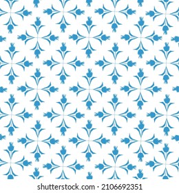 Vector illustration of pop art retro pattern with flowers. Texture pattern with colors .