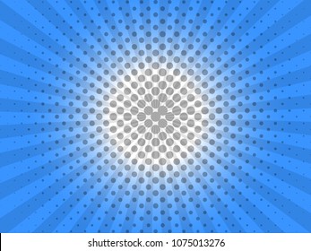 Vector illustration of pop art style. Vector colorful background in pop art retro comic style.