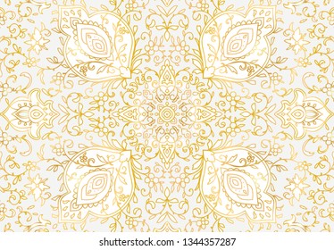 Vector illustration poster Arabic, flowers, ornaments pattern. Use for birthday cards, Happy Wedding day, Ramadan Kareem and other decorations invitations